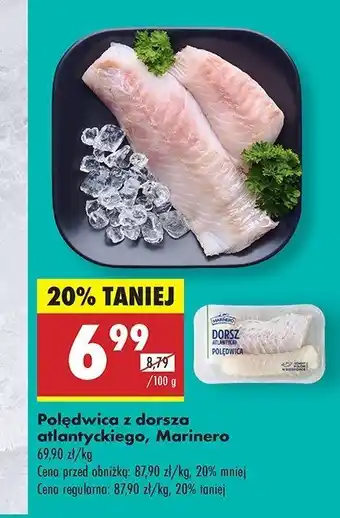 Biedronka Polędwica z dorsza atlantyckiego Marinero oferta