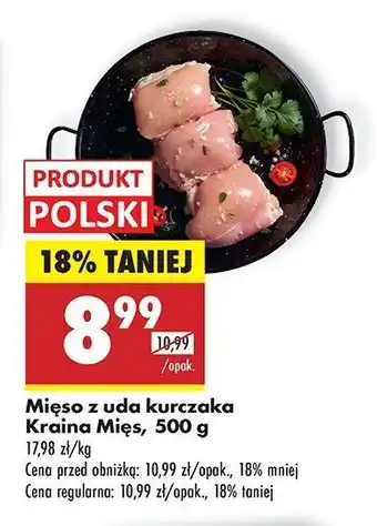 Biedronka Mięso z uda kurczaka Kraina mięs oferta