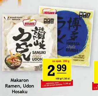 Gram Market Makaron Ramen, Udon Hosaku oferta