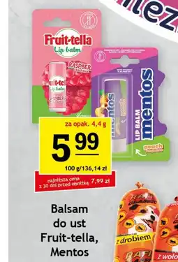 Gram Market Balsam do ust Fruit-tella, Mentos oferta