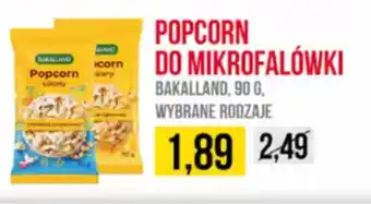 Delikatesy Ribena Popcorn do mikrofalówki bakalland oferta