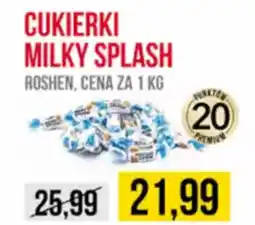 Delikatesy Ribena Cukierki milky splash roshen oferta