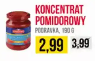 Delikatesy Ribena Koncentrat pomidorowy podravka oferta