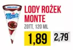 Delikatesy Ribena Lody rożek monte zott oferta