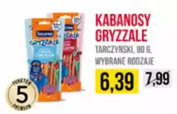 Delikatesy Ribena Kabanosy gryzzale tarczyński oferta