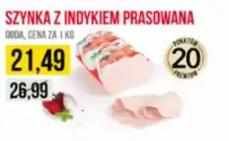 Delikatesy Ribena Szynka z indykiem prasowana duda oferta