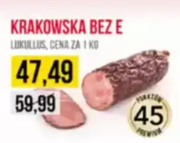 Delikatesy Ribena Krakowska bez e lukullus oferta