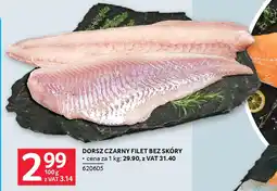 Selgros Dorsz czarny filet bez skóry oferta