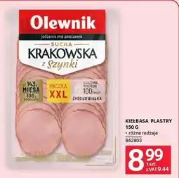 Selgros Kiełbasa plastry oferta