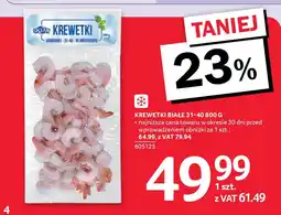 Selgros Krewetki białe 31-40 oferta