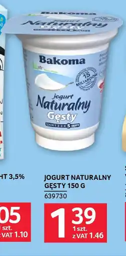 Selgros Jogurt naturalny gęsty oferta