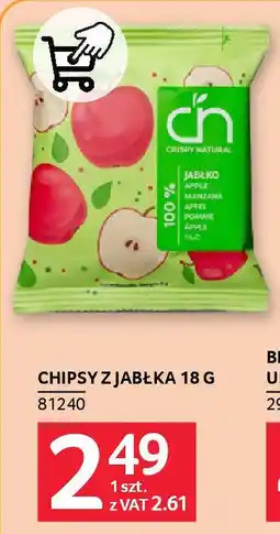 Selgros Chipsy z jabłka oferta