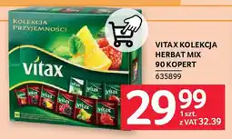 Selgros Vitax kolekcja herbat mix oferta