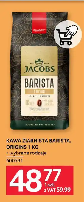 Selgros Kawa ziarnista barista, origins oferta