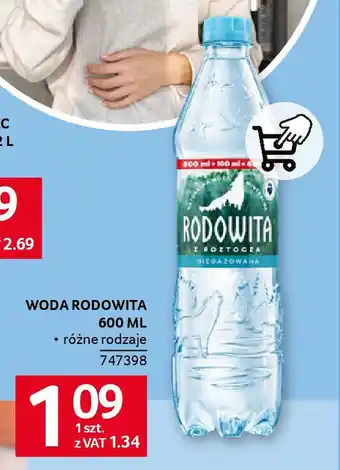 Selgros Woda rodowita oferta