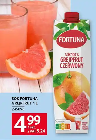 Selgros Sok fortuna grejpfrut oferta