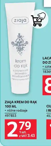 Selgros Ziaja krem do rąk oferta