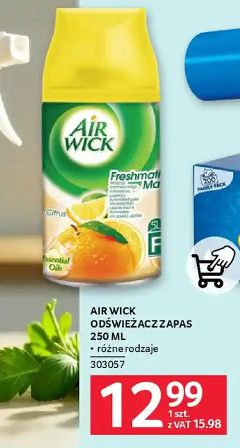 Selgros Air wick odświeżacz zapas oferta