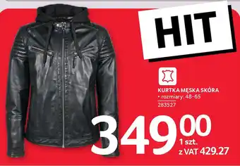 Selgros Kurtka męska skóra oferta