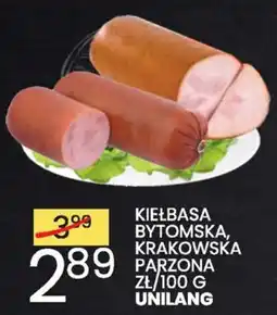 Wafelek Kiełbasa bytomska, krakowska parzona unilang oferta