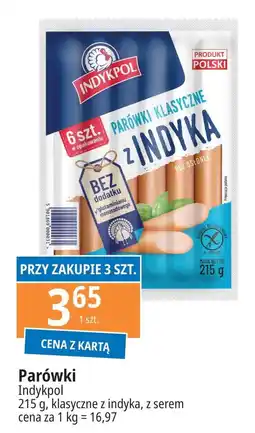 E.Leclerc Parówki klasyczne Indykpol Jedynki oferta