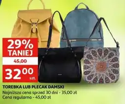 Auchan Plecak damski oferta