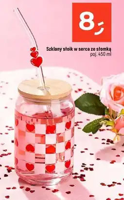 Dealz Szklanka ze słomką 450 ml oferta