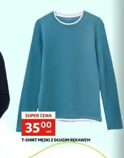 Auchan T-shirt męski długi rękaw oferta