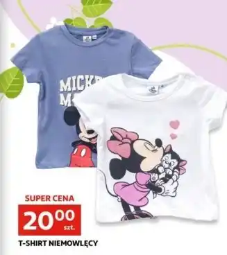 Auchan T-shirt dziecięcy myszka miki oferta