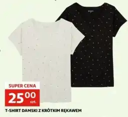 Auchan T-shirt damski krótki rękaw oferta