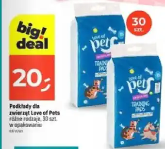 Dealz Podklady dla zwierząt Love of Pets oferta