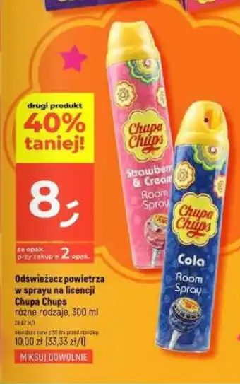 Dealz Odświeżacz powietrza w sprayu na licencji Chupa Chups oferta