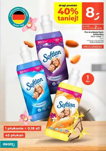 Dealz Płyn do płukania tkanin Softlan Ultra oferta