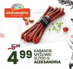 Wafelek Kabanos myśliwki aleksandria oferta