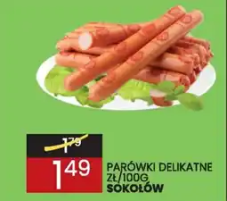 Wafelek Parówki delikatne sókołów oferta