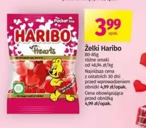 Społem Haribo Love Hearts Żelki owocowe 100 g oferta