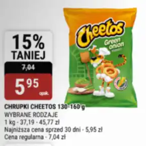 bi1 Cheetos Chrupki kukurydziane o smaku ketchupowym 120 g oferta