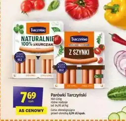 Społem Tarczyński Parówki premium z szynki oferta