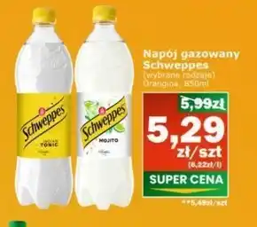 Społem Schweppes Lemon Napój gazowany 0,85 l oferta