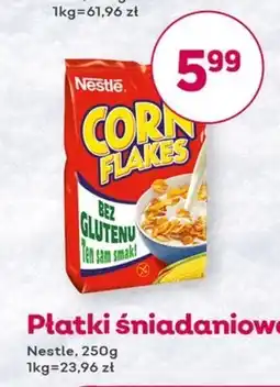 Społem Nestlé Corn Flakes Chrupiące płatki kukurydziane z witaminami 250 g oferta