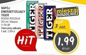 Słoneczko Napój energetyczny Tiger oferta