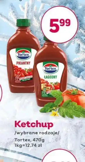 Społem Tortex Ketchup łagodny 470 g oferta