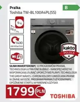 Kakto Pralka Toshiba oferta