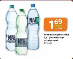 Społem Nałęczowianka Naturalna woda mineralna niegazowana 1,5 l oferta