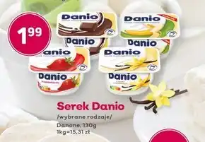 Społem Danio Serek homogenizowany bananowy 130 g oferta