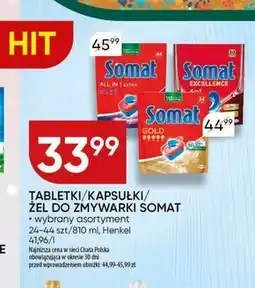 Chata Polska Somat Gold XXL Tabletki do mycia naczyń w zmywarkach 774,4 g (44 sztuki) oferta