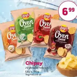 Społem Lay's Oven Baked Pieczone formowane chipsy ziemniaczane o smaku grillowanych warzyw 110 g oferta