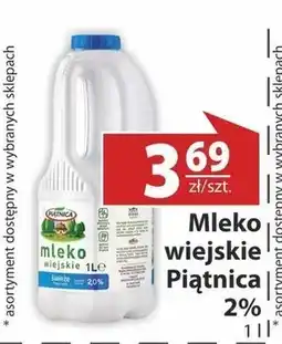 Nasz Sklep Piątnica Mleko wiejskie świeże 2,0% 1 l oferta