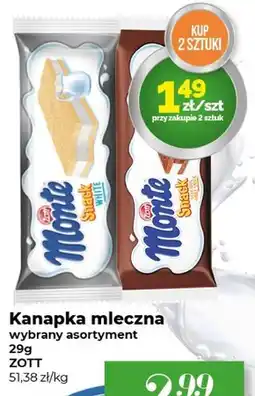 Społem Kanapka mleczna Zott oferta