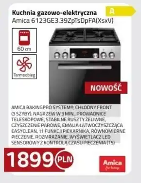 Kakto Kuchenka gazowo-elektryczna Amica oferta